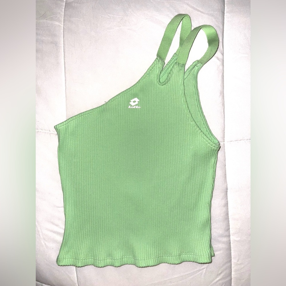 Zara One Shoulder Crop Top